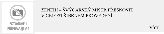 VÍCE Zenith – Švýcarský mistr přesnosti v celostříbrném provedení